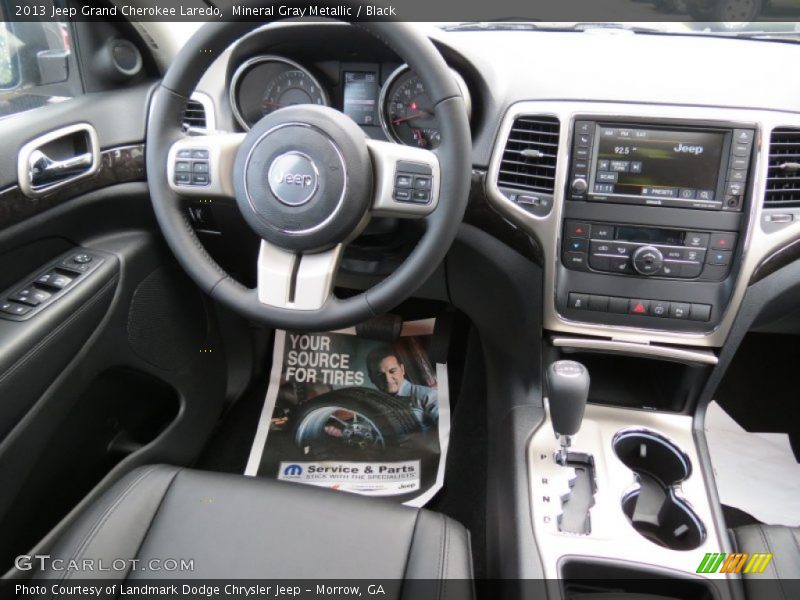 Mineral Gray Metallic / Black 2013 Jeep Grand Cherokee Laredo