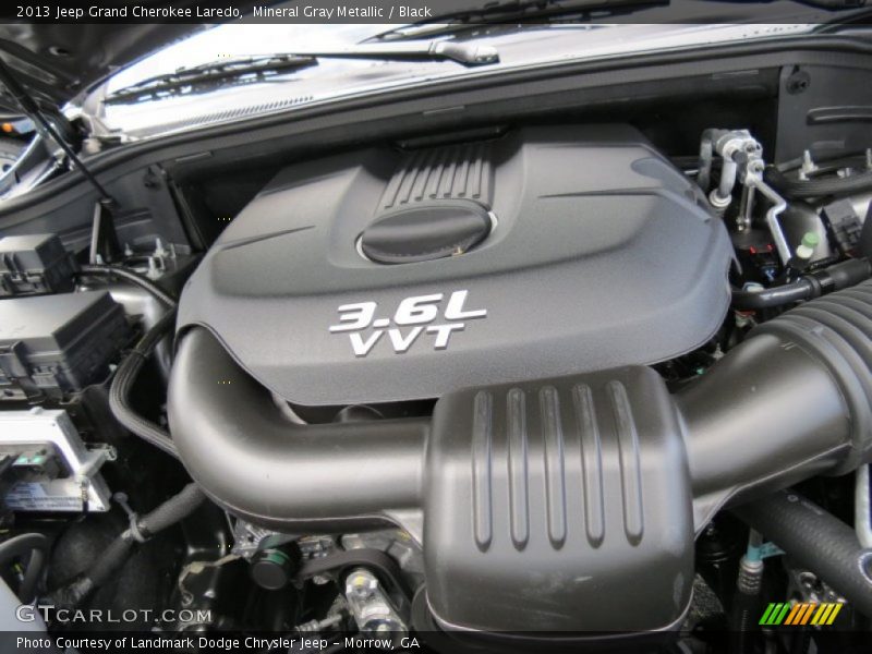 Mineral Gray Metallic / Black 2013 Jeep Grand Cherokee Laredo