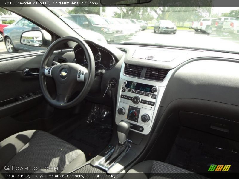 Gold Mist Metallic / Ebony 2011 Chevrolet Malibu LT