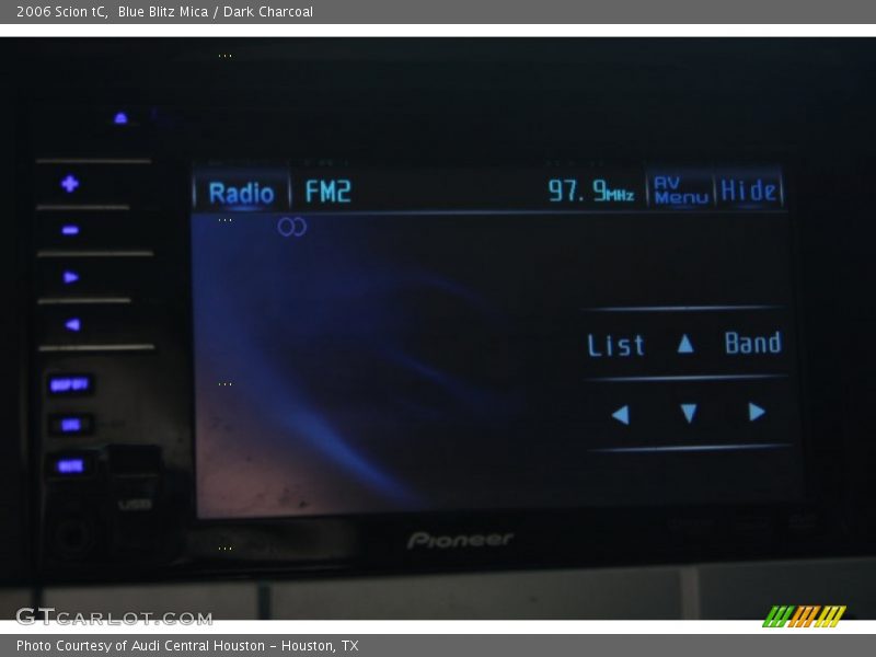 Blue Blitz Mica / Dark Charcoal 2006 Scion tC