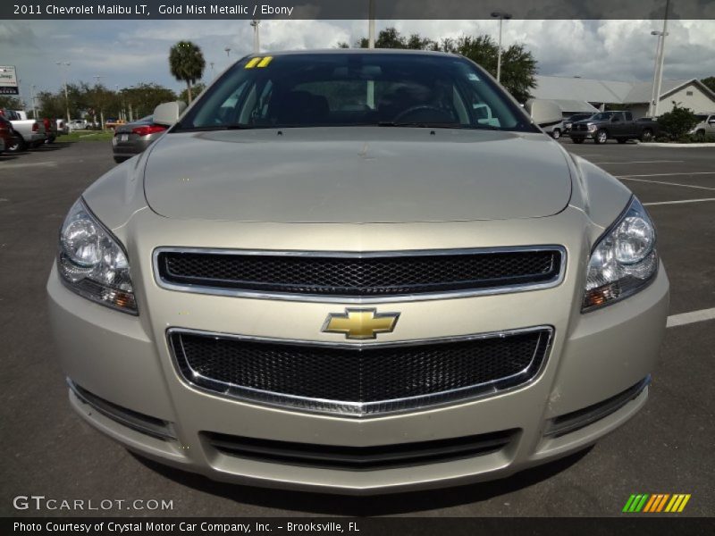 Gold Mist Metallic / Ebony 2011 Chevrolet Malibu LT