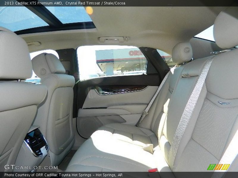 Crystal Red Tintcoat / Shale/Cocoa 2013 Cadillac XTS Premium AWD