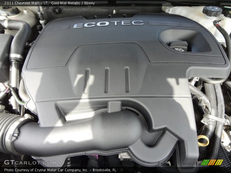 Gold Mist Metallic / Ebony 2011 Chevrolet Malibu LT