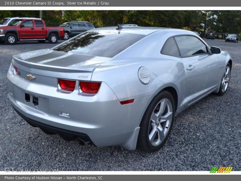 Silver Ice Metallic / Gray 2010 Chevrolet Camaro SS Coupe