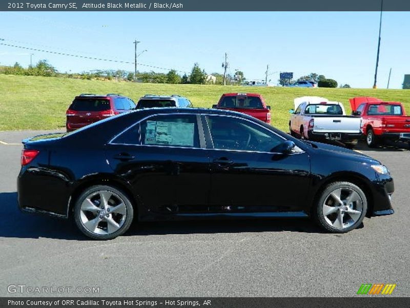 Attitude Black Metallic / Black/Ash 2012 Toyota Camry SE