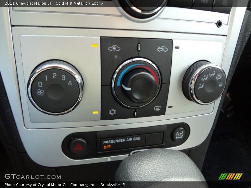 Gold Mist Metallic / Ebony 2011 Chevrolet Malibu LT