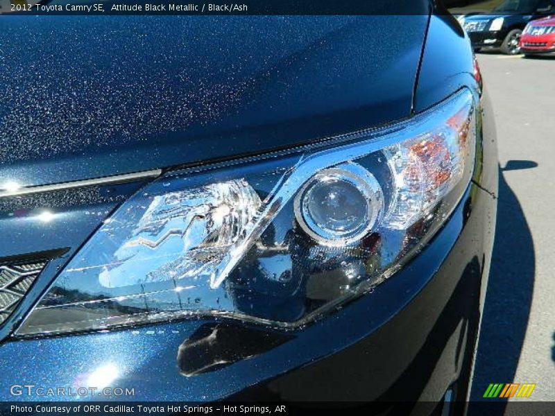 Attitude Black Metallic / Black/Ash 2012 Toyota Camry SE