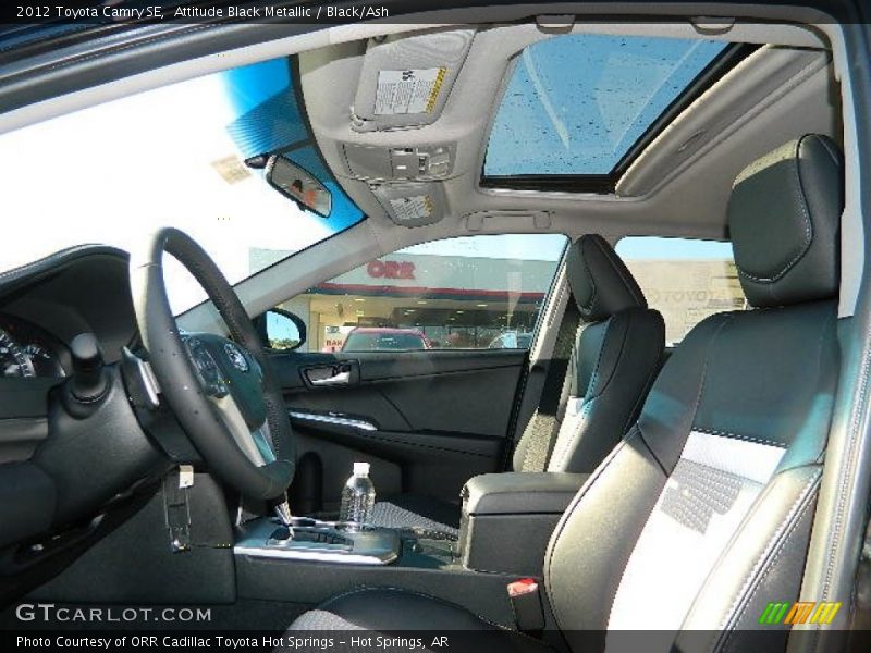 Attitude Black Metallic / Black/Ash 2012 Toyota Camry SE