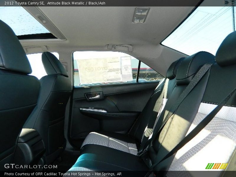Attitude Black Metallic / Black/Ash 2012 Toyota Camry SE