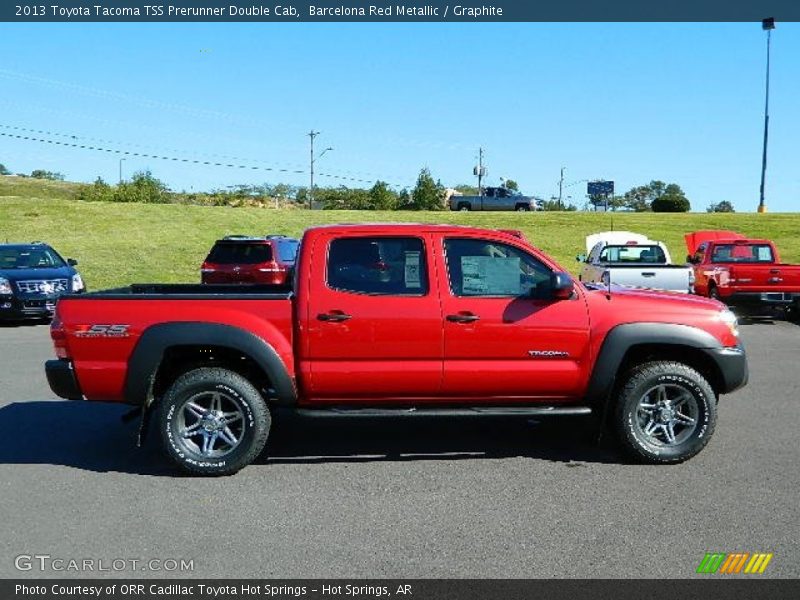  2013 Tacoma TSS Prerunner Double Cab Barcelona Red Metallic