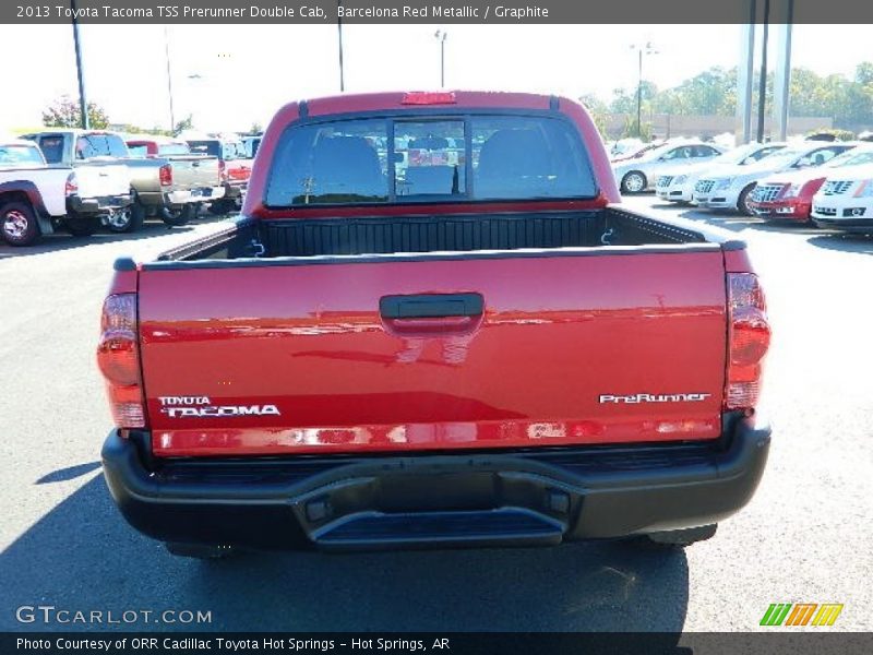 Barcelona Red Metallic / Graphite 2013 Toyota Tacoma TSS Prerunner Double Cab