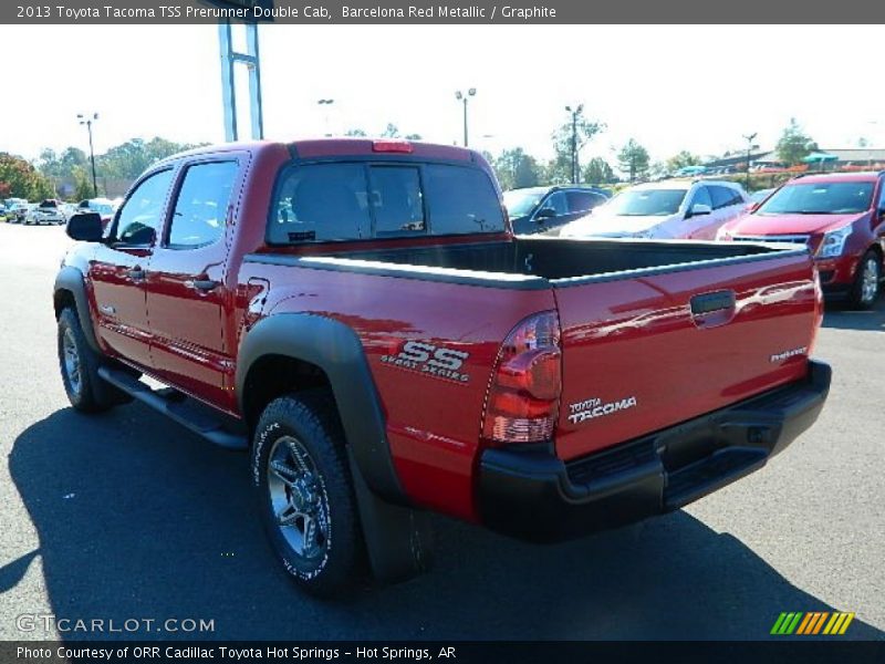 Barcelona Red Metallic / Graphite 2013 Toyota Tacoma TSS Prerunner Double Cab