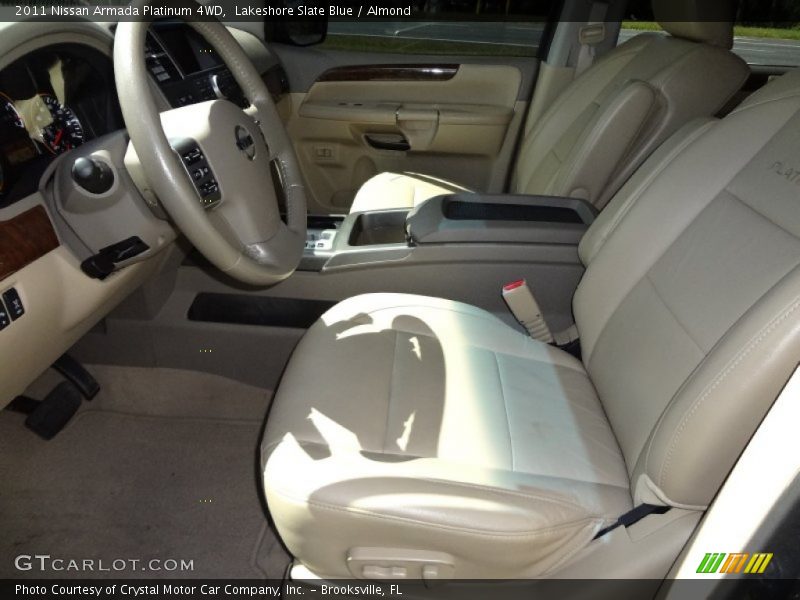 Lakeshore Slate Blue / Almond 2011 Nissan Armada Platinum 4WD