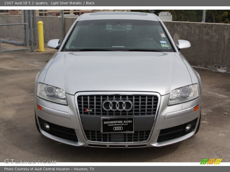 Light Silver Metallic / Black 2007 Audi S8 5.2 quattro