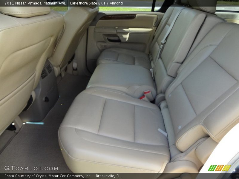 Lakeshore Slate Blue / Almond 2011 Nissan Armada Platinum 4WD