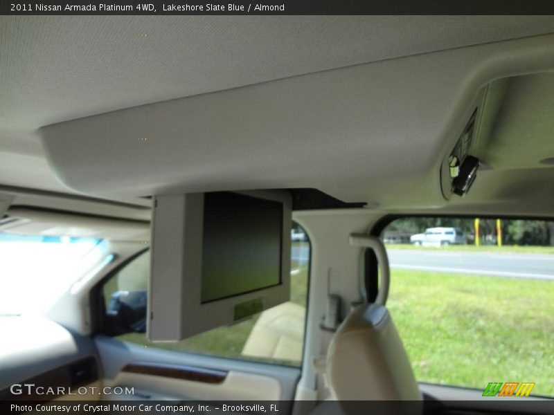 Lakeshore Slate Blue / Almond 2011 Nissan Armada Platinum 4WD