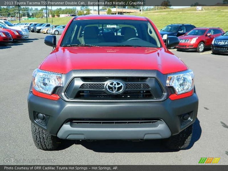 Barcelona Red Metallic / Graphite 2013 Toyota Tacoma TSS Prerunner Double Cab