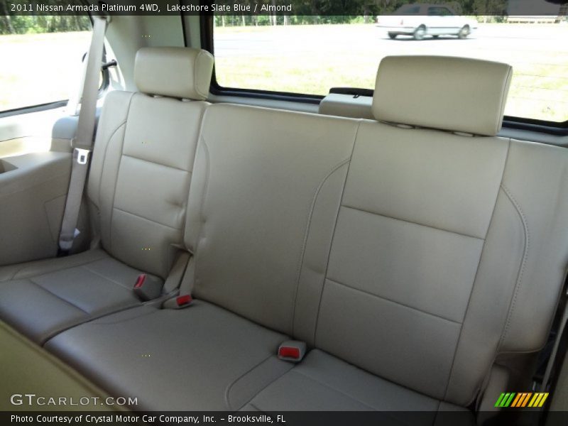 Lakeshore Slate Blue / Almond 2011 Nissan Armada Platinum 4WD