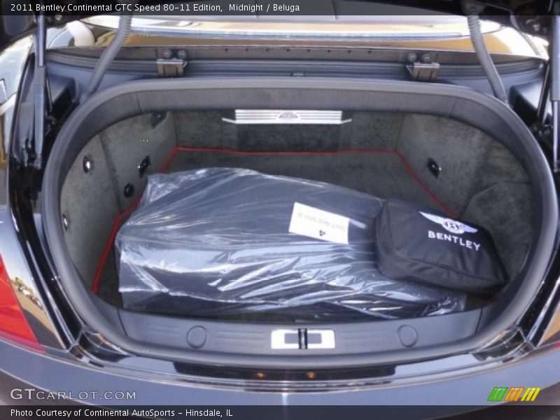  2011 Continental GTC Speed 80-11 Edition Trunk