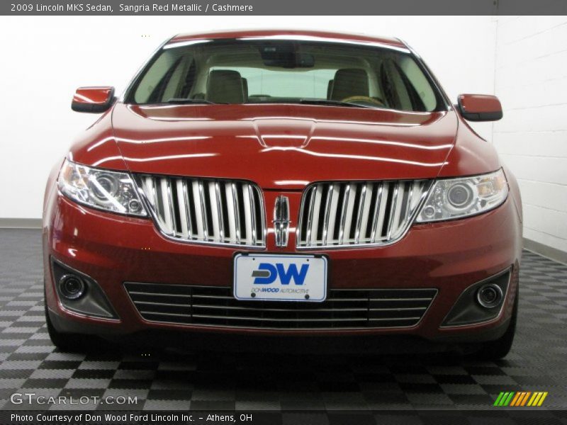 Sangria Red Metallic / Cashmere 2009 Lincoln MKS Sedan
