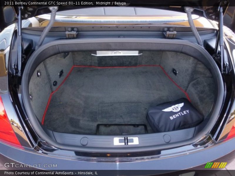  2011 Continental GTC Speed 80-11 Edition Trunk