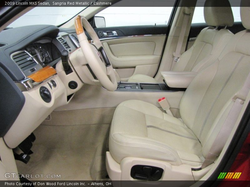Sangria Red Metallic / Cashmere 2009 Lincoln MKS Sedan