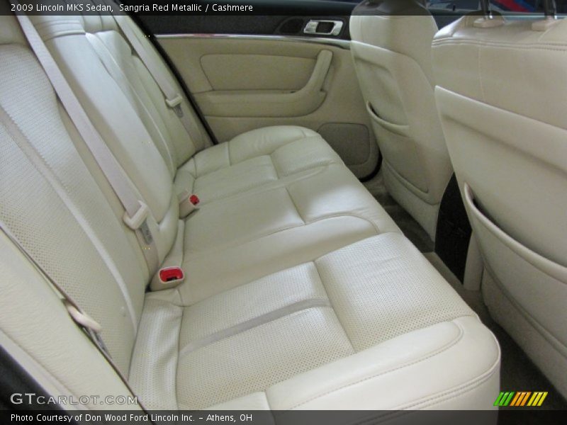 Sangria Red Metallic / Cashmere 2009 Lincoln MKS Sedan