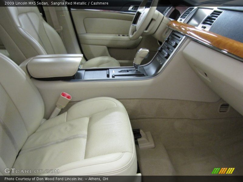 Sangria Red Metallic / Cashmere 2009 Lincoln MKS Sedan