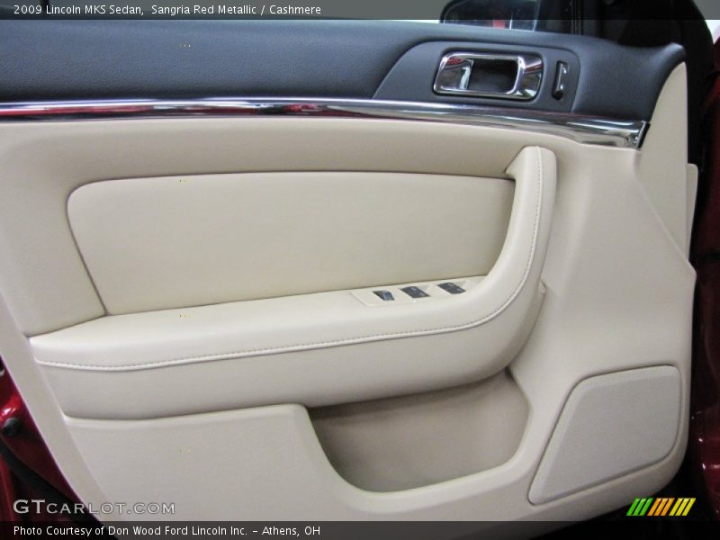 Sangria Red Metallic / Cashmere 2009 Lincoln MKS Sedan