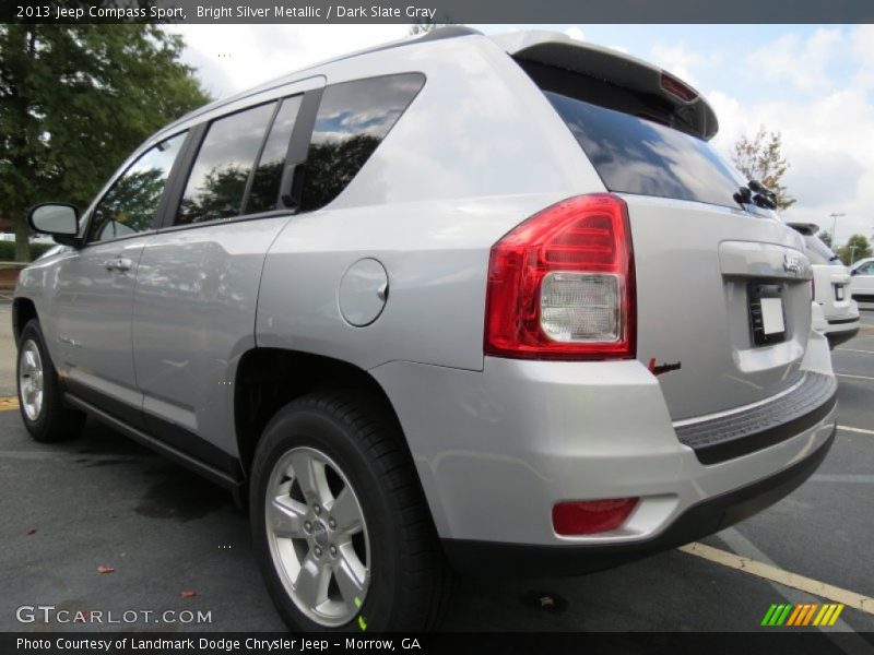 Bright Silver Metallic / Dark Slate Gray 2013 Jeep Compass Sport