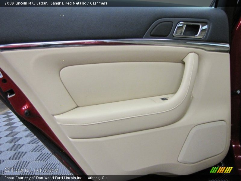 Sangria Red Metallic / Cashmere 2009 Lincoln MKS Sedan