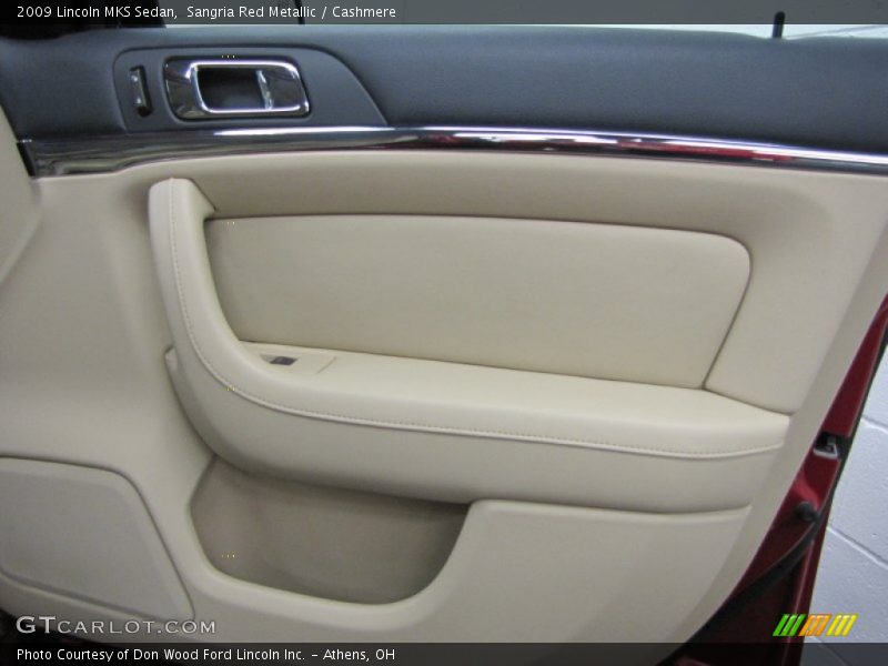 Sangria Red Metallic / Cashmere 2009 Lincoln MKS Sedan