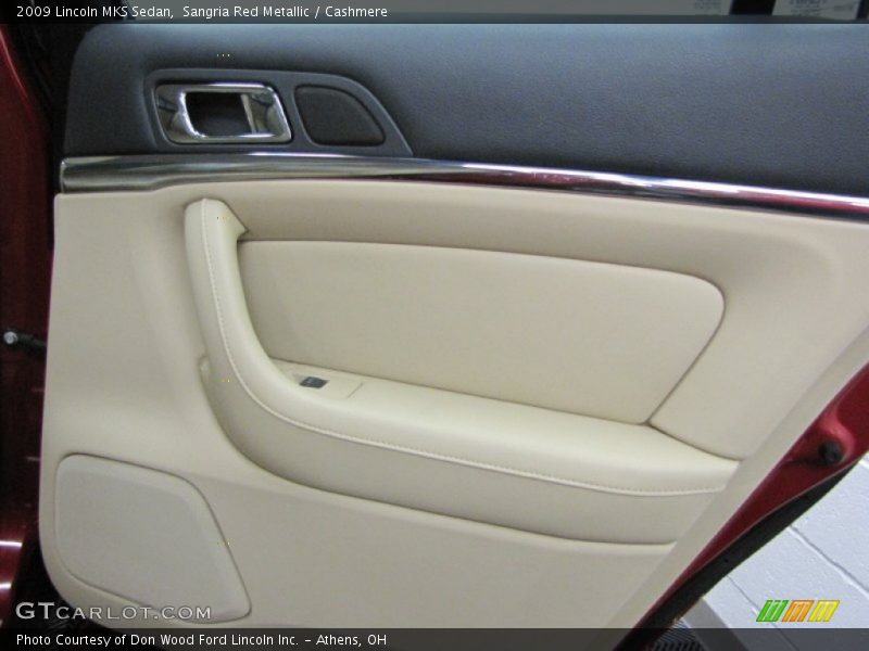 Sangria Red Metallic / Cashmere 2009 Lincoln MKS Sedan