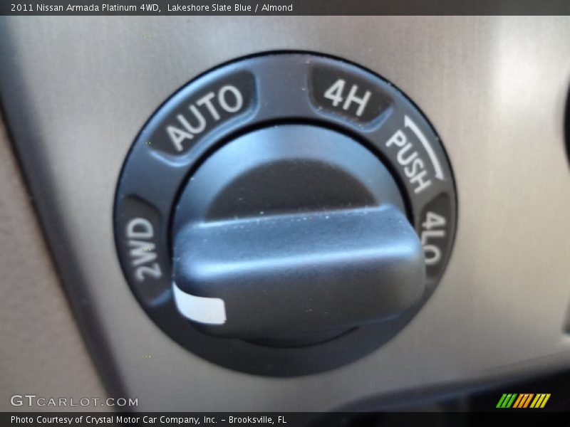 Lakeshore Slate Blue / Almond 2011 Nissan Armada Platinum 4WD