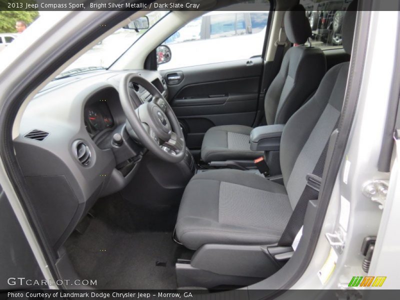 Bright Silver Metallic / Dark Slate Gray 2013 Jeep Compass Sport