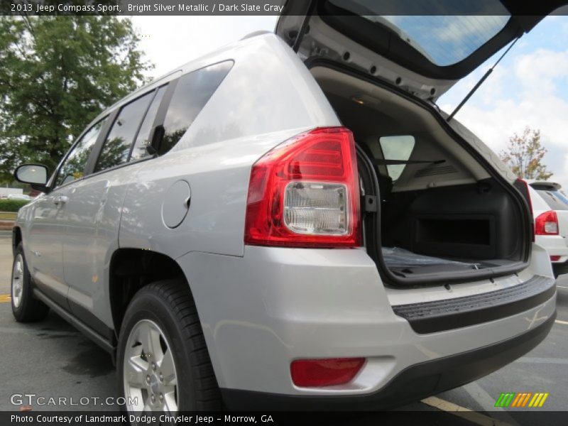 Bright Silver Metallic / Dark Slate Gray 2013 Jeep Compass Sport