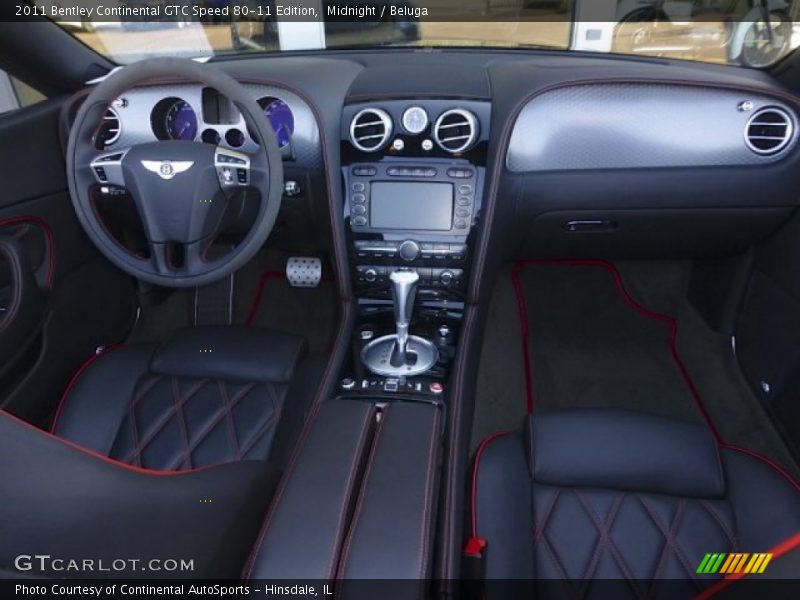 Dashboard of 2011 Continental GTC Speed 80-11 Edition