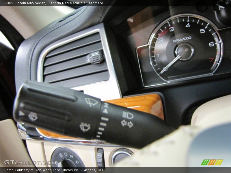Sangria Red Metallic / Cashmere 2009 Lincoln MKS Sedan