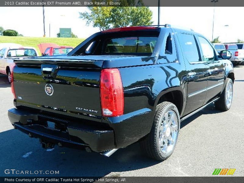 Black Raven / Ebony 2013 Cadillac Escalade EXT Premium AWD