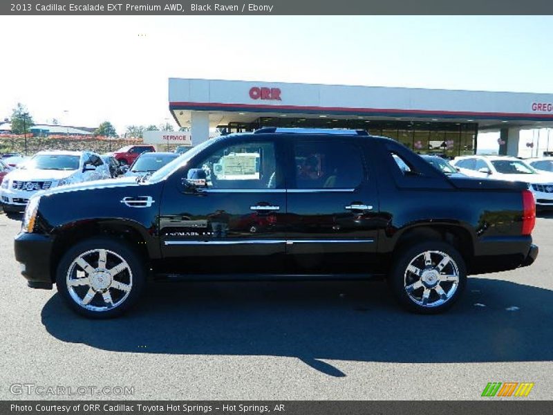 Black Raven / Ebony 2013 Cadillac Escalade EXT Premium AWD