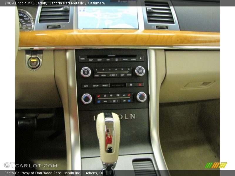 Sangria Red Metallic / Cashmere 2009 Lincoln MKS Sedan