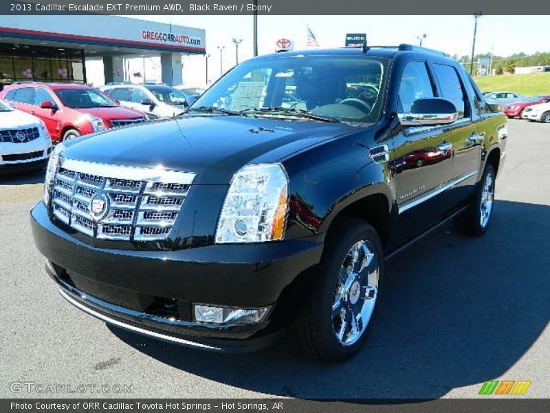 Black Raven / Ebony 2013 Cadillac Escalade EXT Premium AWD