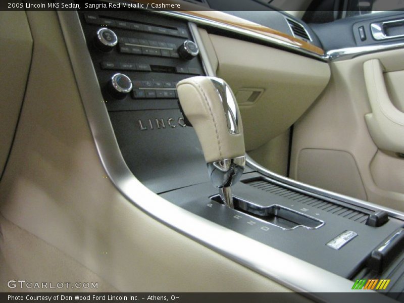 Sangria Red Metallic / Cashmere 2009 Lincoln MKS Sedan