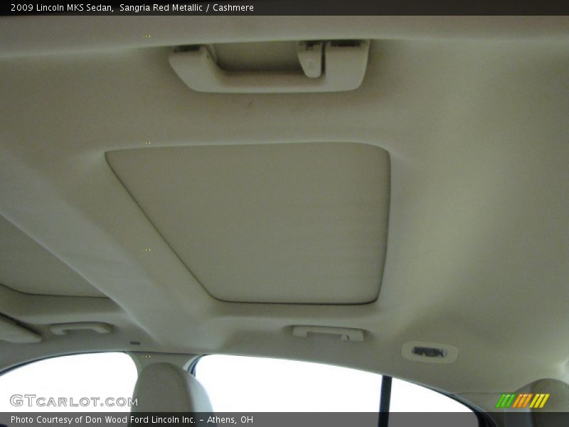 Sangria Red Metallic / Cashmere 2009 Lincoln MKS Sedan