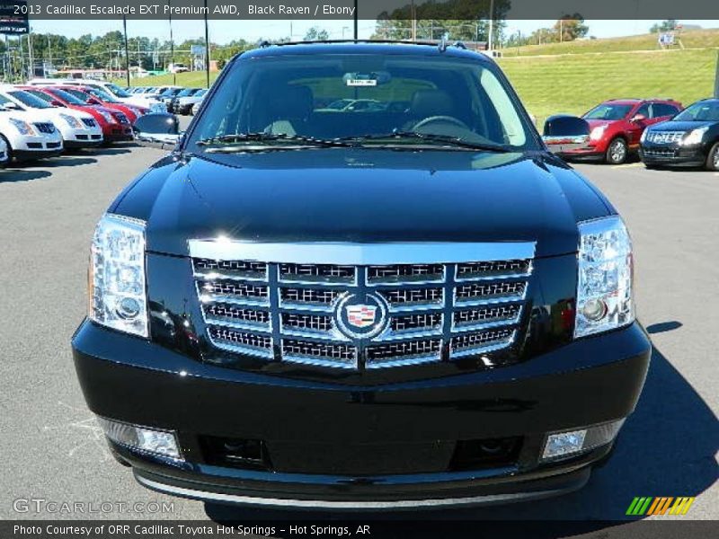 Black Raven / Ebony 2013 Cadillac Escalade EXT Premium AWD