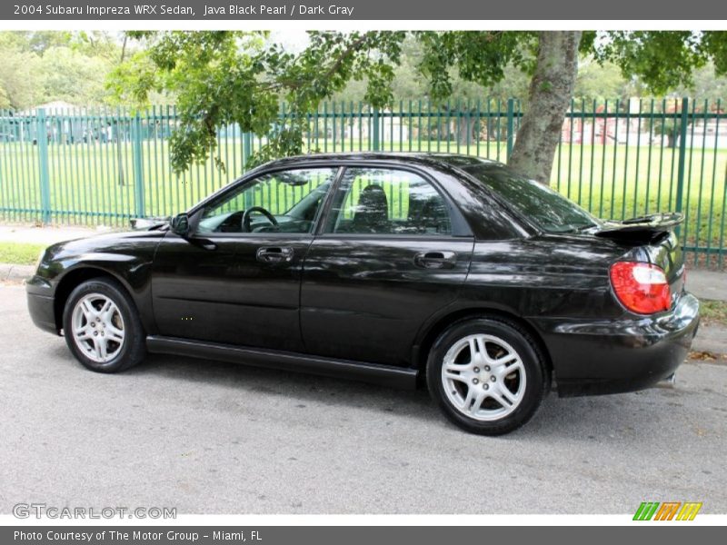 Java Black Pearl / Dark Gray 2004 Subaru Impreza WRX Sedan