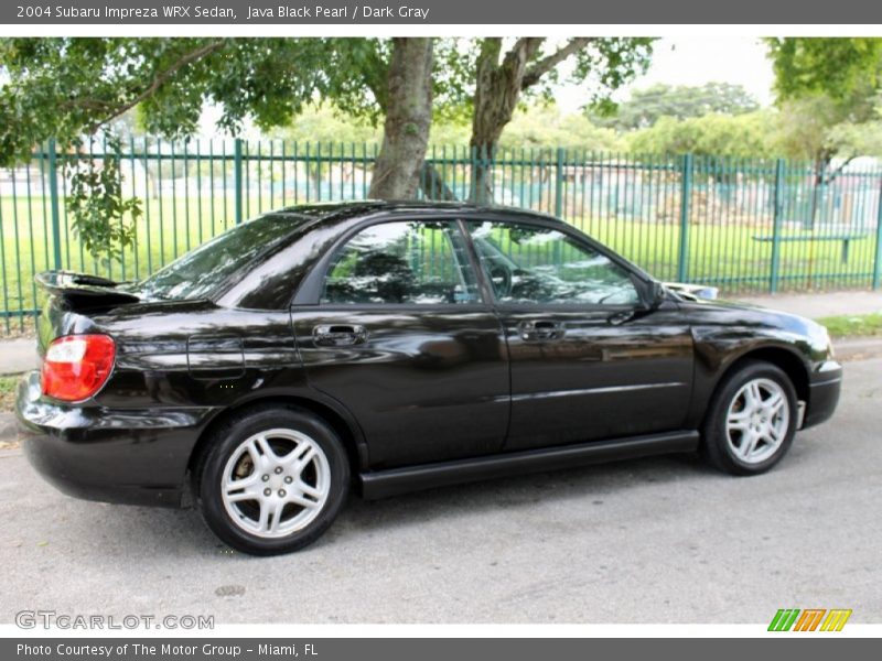 Java Black Pearl / Dark Gray 2004 Subaru Impreza WRX Sedan