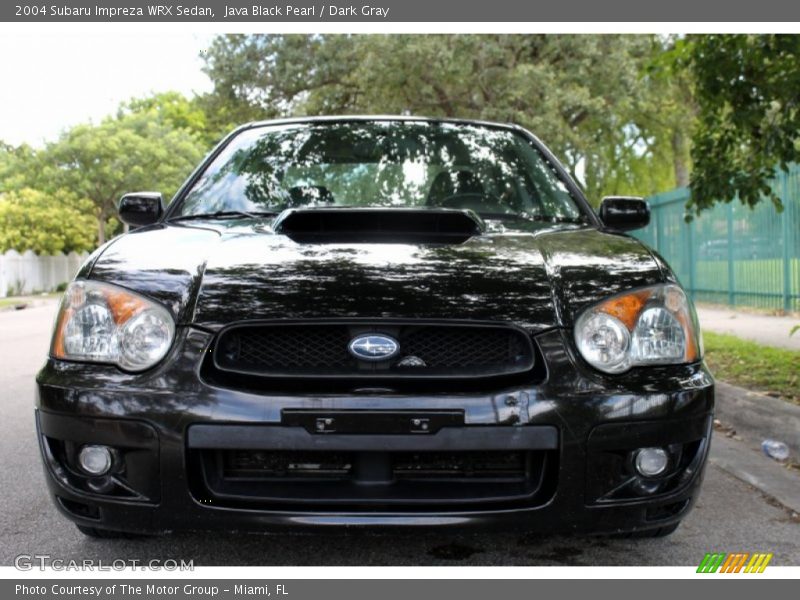 Java Black Pearl / Dark Gray 2004 Subaru Impreza WRX Sedan