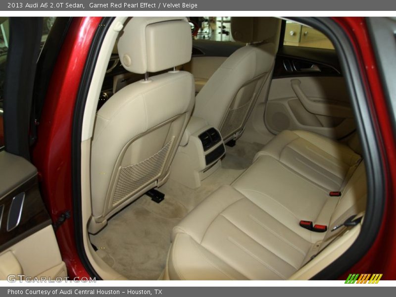 Garnet Red Pearl Effect / Velvet Beige 2013 Audi A6 2.0T Sedan