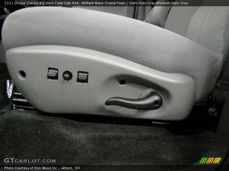 Controls of 2011 Dakota Big Horn Crew Cab 4x4